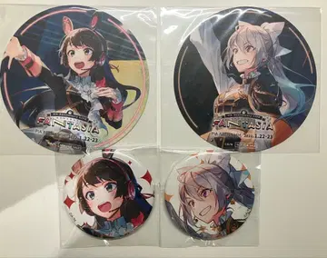 니지산지 fantasia 캔뱃지 코스터