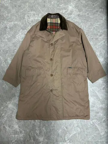 FASONABLE 파소나블 발라칼라 코트 브라운 스텐칼라