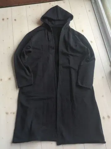 안티카 쭈리 롱 토퍼 코디건 블랙