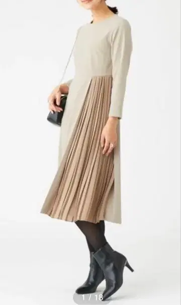 에메루리파인즈 EMMEL REFINES 원피스 베이지 S