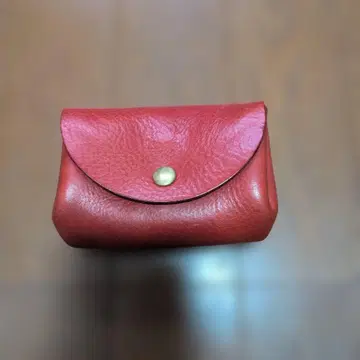 HERZ 통통한 형태의 동전 지갑 M 사이즈 빨간색