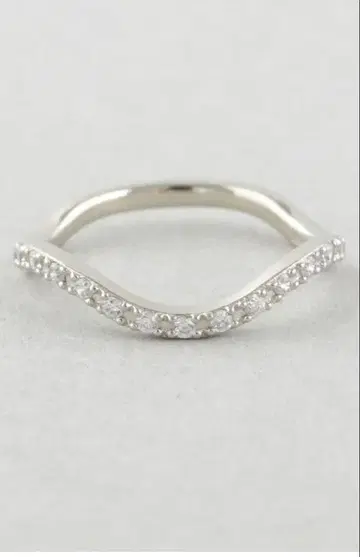 jouete 웨이브 지르코니아 핑키링 플래티넘 3호