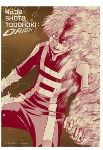 나의 히어로 아카데미아 원화전 A2 아트 포스터