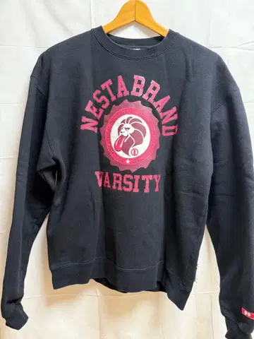 NESTA BRAND 블랙 맨투맨 사이즈 M