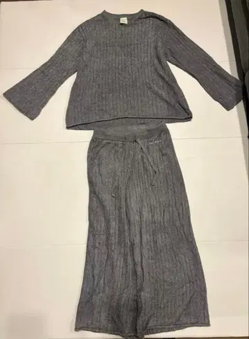 젤라또피케 온도 조절 스무디 상하의 세트 그레이