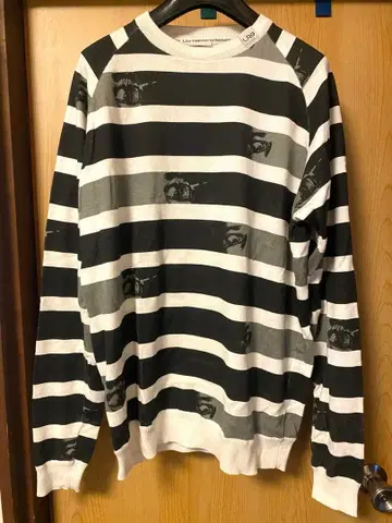 LRG 스트라이프 긴팔 니트