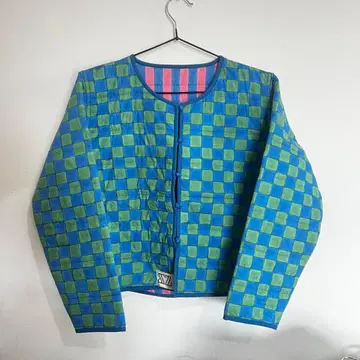 SZ Blockprints 퀼트 자켓 론 헤르만 리버서블 새상품급