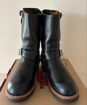 컨디션 최상 레드윙 2966 엔지니어 부츠 US 8D 클론다이크 차심