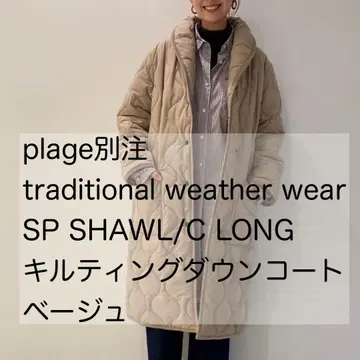 TRADITIONAL WETHERWEAR plage 퀼팅 다운