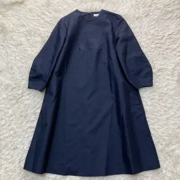 Ballsey 하이 카운트 더블 크로스 A 라인 원피스 일본제 36