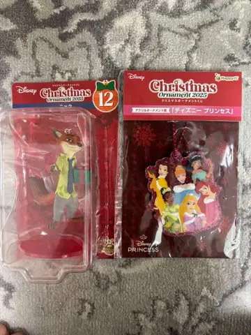 Disney 크리스마스 오너먼트 세트 2025