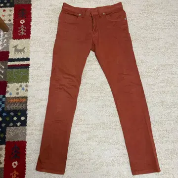 Edition 오렌지 치노 팬츠