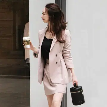 ROYALPARTY 셋업 허리 쉐이프 자켓