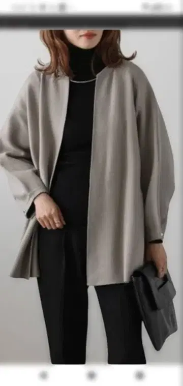 Lajour 하이 게이지 니트 가디건