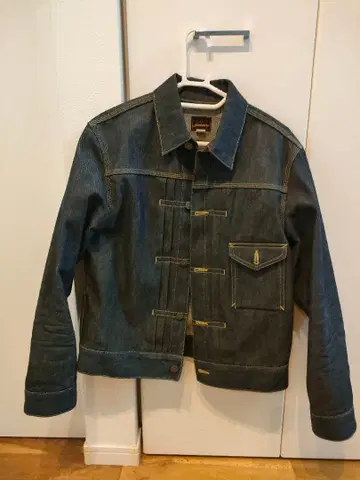 다크 데님 클래식 자켓