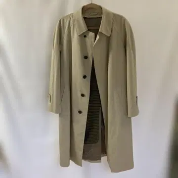 CARVEN 스텐카라 코트 베이지 이름 자수 있음