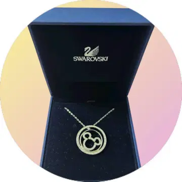 스와로브스키 mickey 목걸이