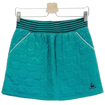 르꼬끄 LE COQ 골프용 스커트 그린 충전솜 9호 M 사이즈 겨울용