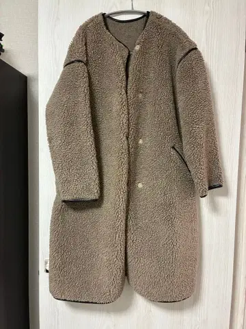 더 버지니아 플리스 자켓 S 베이지