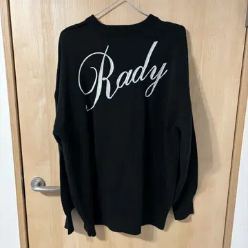 Rady 레이디 긴팔 니트 스웨터 블랙