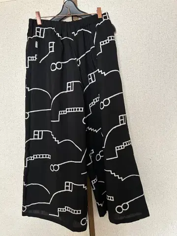 SOU SOU 히로가타 몸빼 모슬린 차리