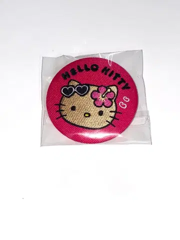 자수 캔뱃지 헬로키티 키티 갸루키티 시크릿 캔뱃지