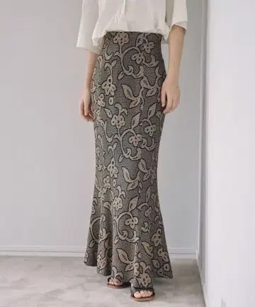 TODAYFUL Jacquard Leaf skirt 12210803