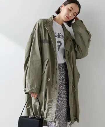 대특가 새상품급 밀리터리 코트