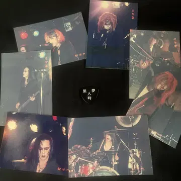 3 블랙 쿠로유메 인디 브로마이드 + 피크 세트