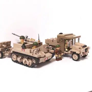 [ 조립 완료 ] 영국군 차량 2종 세트