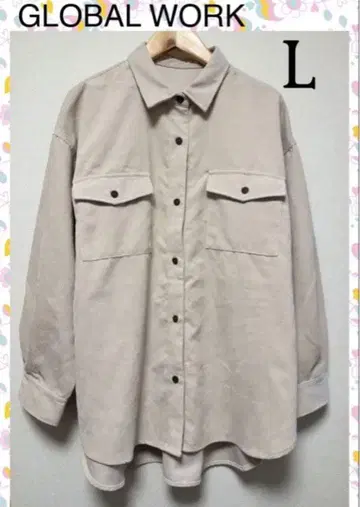 GLOBAL WORK *이지케어 코듀로이 셔츠