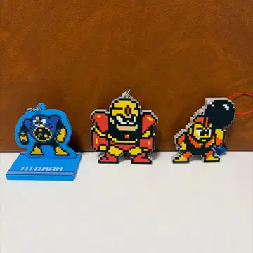 록맨 러버 스트랩 3개 세트