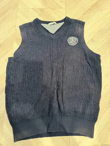 네이비 V넥 베스트