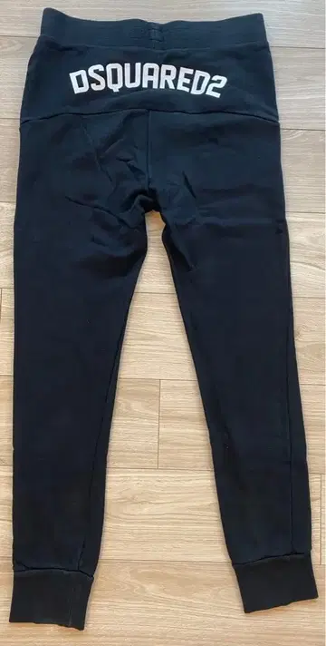 M 사이즈 DSQUARED2 블랙 스웨트 팬츠