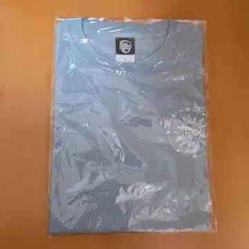 taniyuuki '태양과 달' T셔츠 애시드 블루 S 사이즈