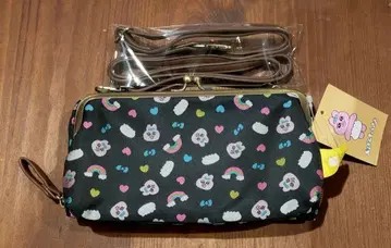 빤쮸토끼 자카드 지갑 숄더 지갑 백