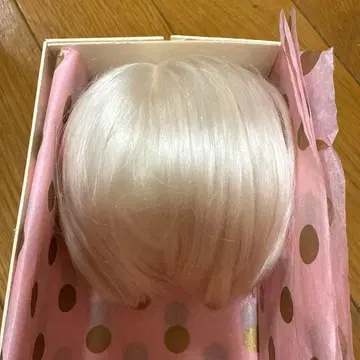 라이트 핑크 밥 스타일 가발