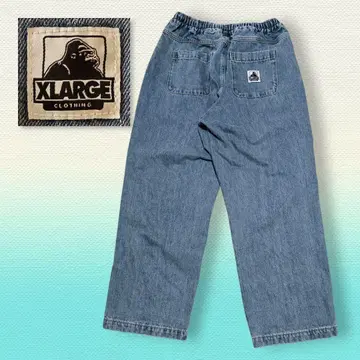 XLARGE 릴랙스 데님 팬츠 남성용 S 여성용으로도