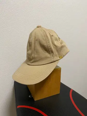 CA4LA 베이지 코튼 캡