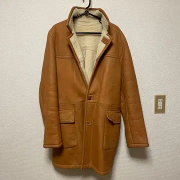 Cinquanta 천연 가죽 자켓 사이즈 50  보아 코트