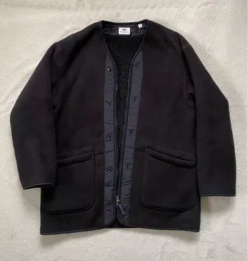 UNIQLO EngineeredGarments 노카라 플리스 자켓