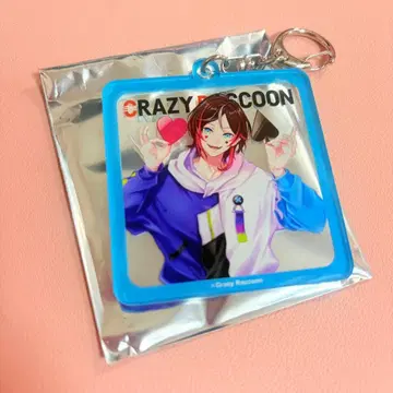 Crazy Raccoon CR 프레임 키체인 우루카