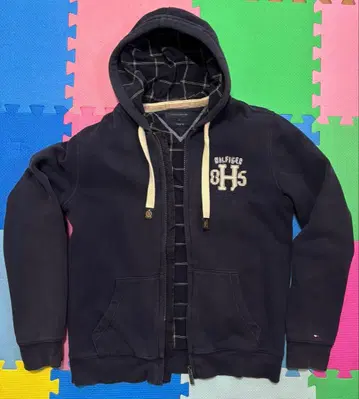 TOMMY HILFIGER 네이비 후드티 L