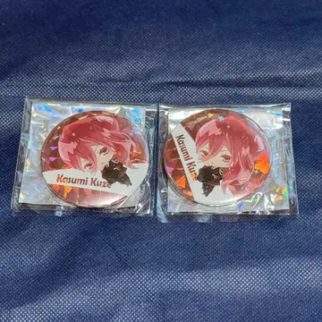 B blackish house 쿠제 카즈미 캔뱃지 세트 2개