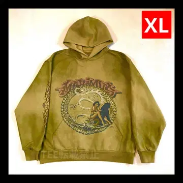 새상품 [ XL ] 트래비스 스콧 CIRCUS MAXIMUS 후드티 카키