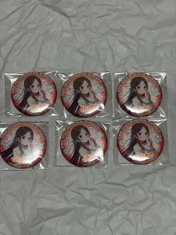 학원 아이돌 마스터 DMM 스크래치 E상 캔 배지 쿠라모토 치나