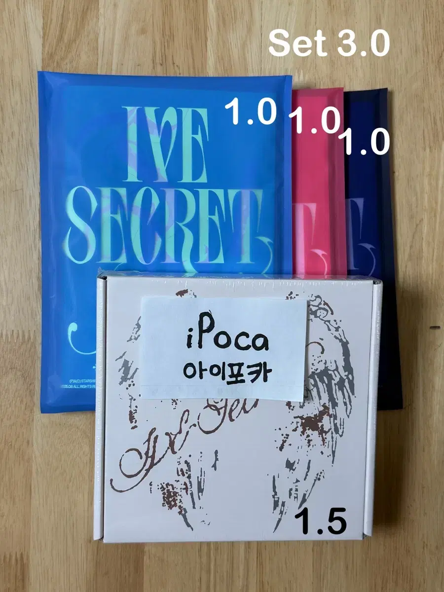 Ive Secret sealed album wts