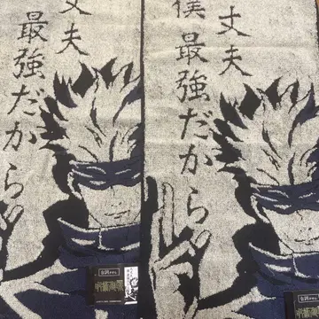 주술회전 페이스 타월 2장 세트 고죠 사토루 고급스러움