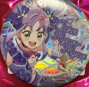 프리큐어 너와 아이돌 프리큐어 드림 스테이지 캔뱃지 큥큥