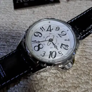 cogut 자동 와인딩 손목시계 실버/블랙